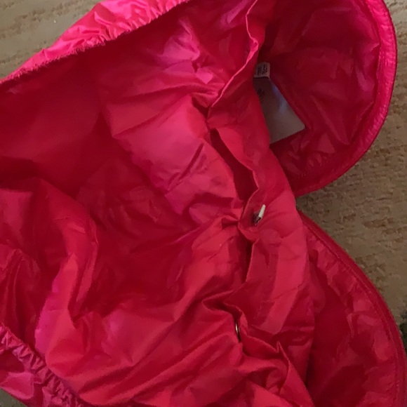 Kids Baby Girl MONCLER pink puffer vest - Picture 3 of 6